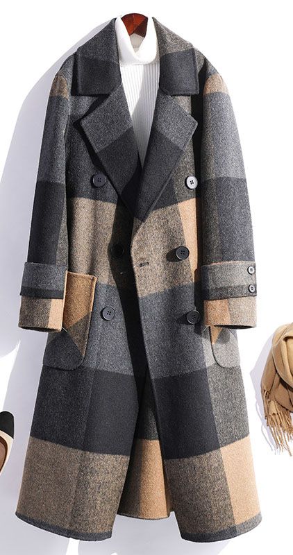 Casual, Burberry, Plaid Wool Coat, Plaid Trench Coat, Plaid Coat, Plaid Overcoat, Plaid Coat Women, Plaid Jacket Women, Sweater Coats