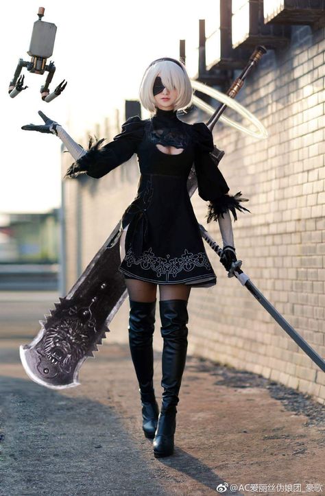 One of the Best 2B Cosplays Was Done by a Guy - The Fanboy SEO Cosplay, Marvel, Manga, Costumes, Cosplay Costumes, Cosplay Characters, Cosplay Outfits, Cosplay Girls, Best Cosplay