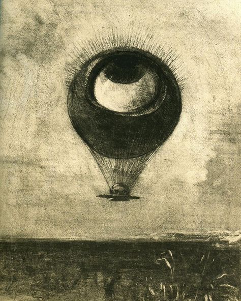 We are getting ready for #BoldPas this year, drawing our inspiration from Odilon Redon’s lithograph which he dedicated to Edgar Allen Poe entitled: “The Eye, Like a Strange Balloon, Mounts toward Infinity” [À Edgar Poe (L'oeil, comme un ballon bizarre se dirige vers l'infini)] Come visit us on May 12 during Bold Pas, An Art Takeover here in Old Town for the day. 👁 #onlyinoldpas #eyeballs #Redon #surreal Art, Traditional Art, Artist, Fotos, Cool Art, Amazing Art, Odilon Redon, Redon, Artist Art