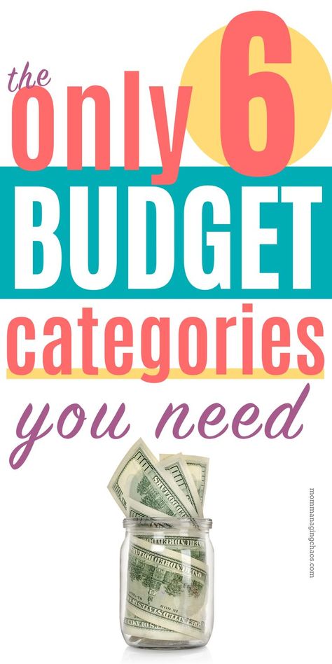 Do you suck with budgeting? Traditional budgets just not working? Check out this great beginner budget with 6 simple budget categories. Can easily be combined with other methods like Dave Ramsey's Cash Envelope method. Click here to read more and get control of your spending today!  How to Create a Budget | Budget Categories | Budgeting Finances | Managing Your Money Personal Finance, Person, Budget, Finance, Tools, Budgeting, Personal Finance Budget, Budgeting Finances