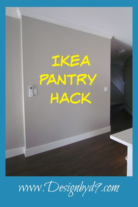 Ikea Hacks, Ikea, Interior, Design, Ikea Pantry, Ikea Kitchen Pantry, Diy Pantry Cabinet, Diy Ikea Hacks, Built In Pantry