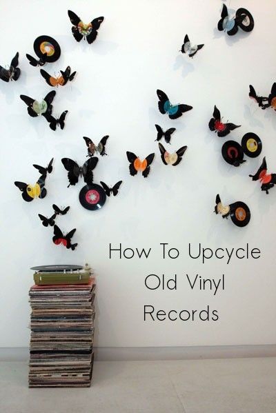 Vinyl record display