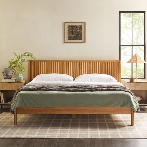 Middlebrook Designs Transitional Solid Wood King Bed - On Sale - Bed Bath & Beyond - 40164126