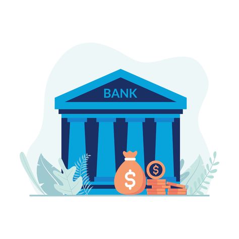 Download the Finance and banking illustration. bank, money, money sack icon vector. Flat design suitable for many purposes. 5065348 royalty-free Vector from Vecteezy for your project and explore over a million other vectors, icons and clipart graphics! Ideas, Videos, Flat Design, Graphic Design Logo, Project Cover Page, Logo Graphic, Pharmacy Design, Card Illustration, Business Logo Graphics