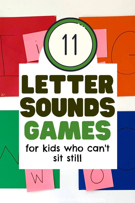 Phonics Activities, Summer, Pre K, Letter Sound Games Kindergarten, Phonics Games Kindergarten, Letter Sounds Activities Kindergarten, Letter Sounds Kindergarten, Letter Sounds Preschool, Letter Sound Games