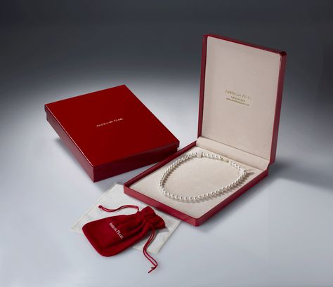 Elegant Red Champagne Lining Necklace Box Bijoux, Cartier, Jewelry Gift Box, Necklace Box, Necklace Packaging, Jewelry Box, Jewelry Packaging Box, Jewelry Gifts, Custom Jewelry Gift