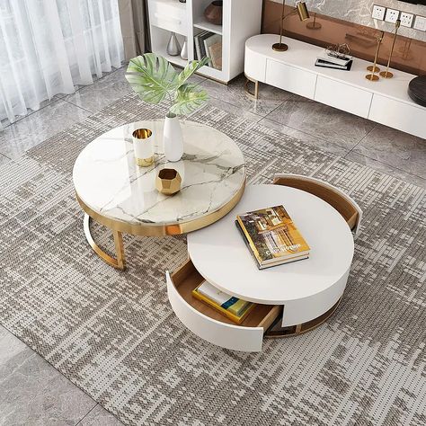 Homary Top 10 Best Home Decors You Must Have In 2022 | HomeAdore Coffee Tables, Round Coffee Table Modern, Coffee Table With Drawers, Coffee Table Wood, Modern Coffee Tables, Coffee Table With Storage, Coffee Table Design, Round Coffee Table, Trendy Coffee Table