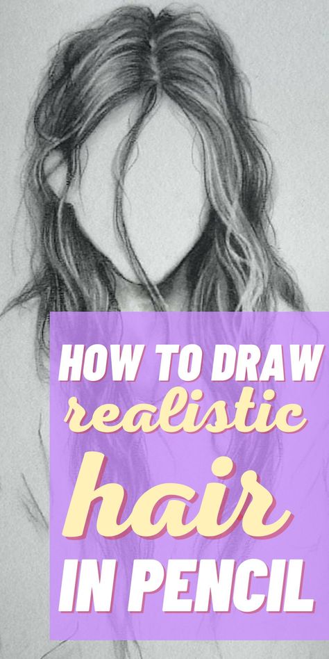 Doodle, Doodles, Painting & Drawing, Drawing Hair, How To Draw Hair, Drawing Hair Tutorial, How To Draw People, How To Draw Portraits, Drawing Tutorials For Beginners