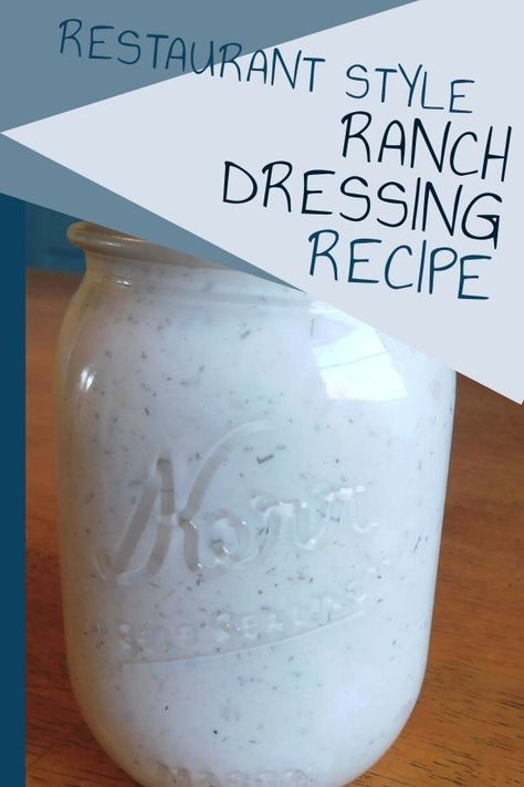 Diy, Thermomix, Snacks, Sauces, Dips, Restaurant Style Ranch Dressing Recipe, Restaurant Ranch Dressing Recipe, Restaurant Style Ranch Dressing, Best Ranch Dressing