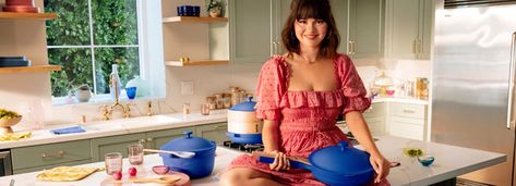 Our Place - Selena Gomez–Our Place - US Selena Gomez, Selena, Chic, Stylecaster, Cookware Set, Mismatched Plates, Affordable, Best Pans, Wellness Design