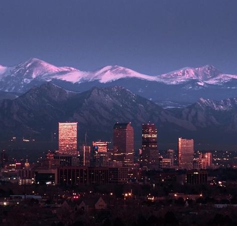 It’s morning before the Mile High city rises in the Rocky Mountains. Such a beautiful city, skyline, & view of the snow caped Rockies. Denver, Colorado Rockies, Colorado, Rocky Mountains, Denver Colorado, Colorado City, Denver City, Denver Skyline