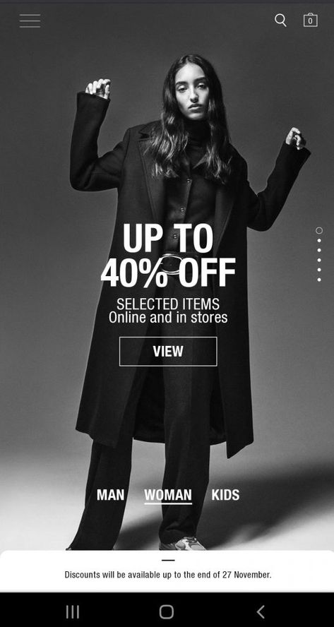 100 Black Friday Campaign Examples From 2020 - Blog - Printful Old Navy, Outfits, Web Design, Design, Instagram, Urban Uutfitters, Nordstrom, Black Friday Sale Fashion, Black Friday Sale Ads