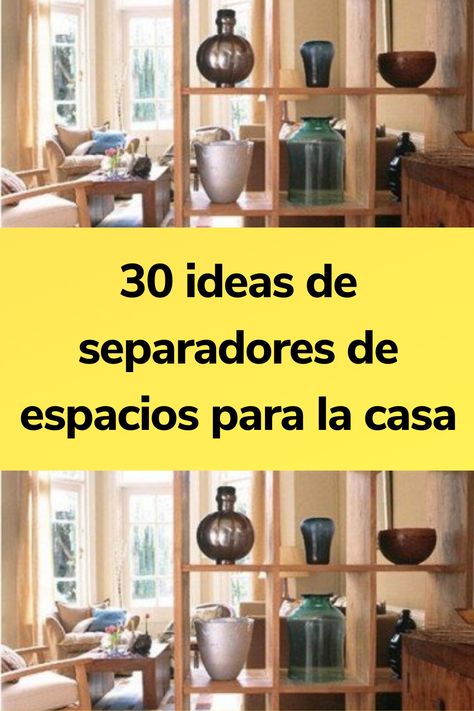 30 ideas de separadores de espacios para la casa Home Organisation, Boho, Diy, Divisores De Ambientes, Organization, Organizing, Puertas, Home Organization, Room Decor