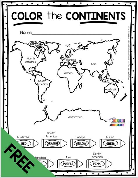 FREEBIE Earth Day how to recycle taking care of our planet solar system kindergarten first grade science geography how to use maps – Me on The Map printables and activities – FREE mapping unit primary grades  #kindergarten #kindergartenscience Pre K, English, Montessori, Continents Activities, Geography For Kids, Geography Lessons, Geography Activities, 2nd Grade Geography, Homeschool Geography