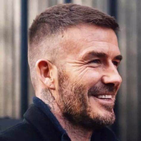 david beckham with high and tight haircut Short Haircuts for Men,short haircuts for boys,haircuts that don't need styling male,Low maintenance men's Haircuts