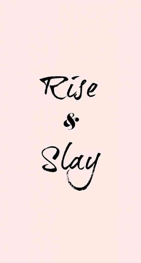 "Rise and slay." #life-quotes #quotes #lifequotes #positive-quotes  For more quotes, follow us on Pinterest: www.pinterest.com/yourtango Inspirational Quotes, Uplifting Quotes, Motivation, Inspiration, Quotes To Live By, Words Quotes, Positive Quotes For Life, Positive Quotes, Favorite Quotes
