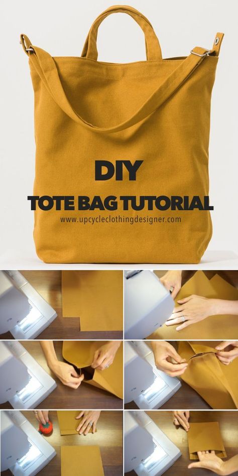 Sew Ins, Diy Tote Bag Tutorial, Diy Tote Bag, Sewing Bag, Bag Making, Diy Tote, Tote Bag Pattern, Tote Bag Pattern Free, Diy Sewing Clothes