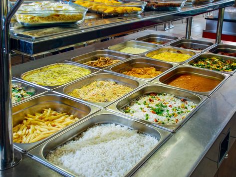 Pasta, Nutrition, Fast Food Chains, Food Assistance, Food Shop, Commercial Kitchen Equipment, Restaurant Food, Food And Drink, Buffet Food