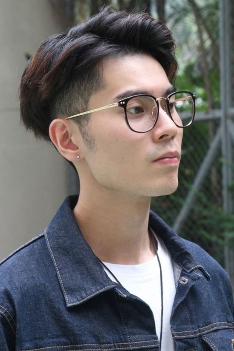 90 Popular Asian Haircuts For Men in 2022 - Fashion Hombre Cool Mens Haircuts, Korean Men Hairstyle, Men Hair Color, Shot Hair Styles, Asian Men Hairstyle, Short Hair Glasses, Cool Hairstyles, Asian Hair Undercut, Mens Hairstyles Thick Hair