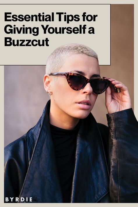 Pixie Cuts, How To Style Buzzcut, Buzzed Hair Women, Buzzed Hair, Female Buzz Cut, Buzz Cuts, Buzz Cut Lengths, Buzz Cut Styles, Buzz Cut Women