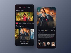 Movie Streaming App by joe.nakul on Dribbble Android, Web Design, Marvel, Films, Movie App, Streaming Movies, Tv App, Film App, Streaming