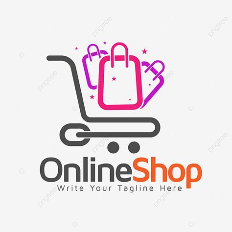 Logos, Online Shopping, Logo Online Shop, Online Logo, Online Logo Design, Online Branding, Shop Logo Design, Online Shopping Images, Logo Templates
