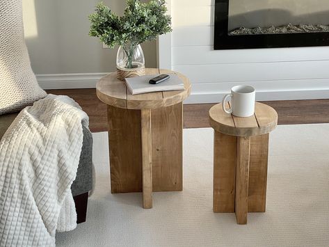 Design, Home Décor, Ana White, Side Table Wood, Side Tables, End Tables, Rustic Side Table, Side Table, Wood Table
