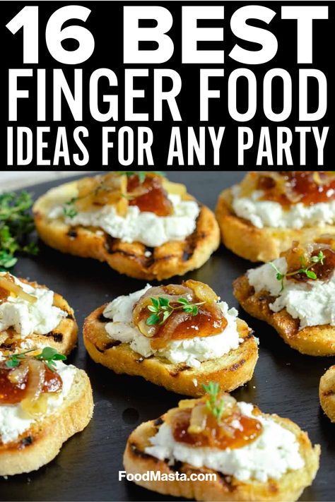 Get the party started right with these 16 easy finger foods perfect for cocktail parties! Simple yet sophisticated small bites for effortless snacking with drinks. Baguette, Finger Foods Easy Party, Easy Finger Foods, Homemade Jerky, Fancy Appetizers, Cocktail Party Food, Bite Size Appetizers, Meat Snacks, Appetizers Easy Finger Food