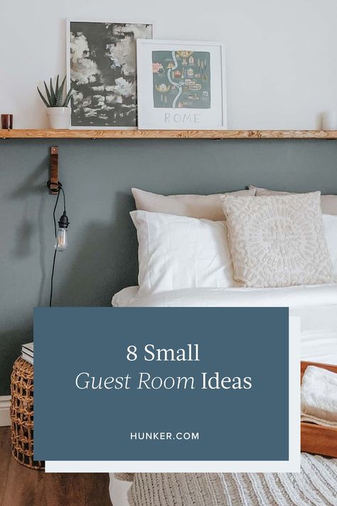 Home Décor, Ikea, Small Guest Bedroom Office Combo, Guest Bedroom Office Combo Small, Small Guest Bedroom Ideas Spare Room, Small Guest Room Ideas, Small Spare Bedroom Ideas Guest Rooms, Small Guest Bedroom Ideas, Guest Bedroom Ideas Small