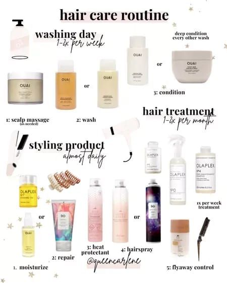 Hair Care Tips, Hair Care Routine Daily, Best Hair Care Products, Hair Care Routine, Natural Hair Care Routine, Hair Care Products, Dry Hair Products, Healthy Hair Care, Best Hair Styling Products