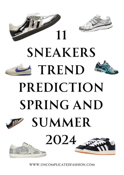 blog post about sneakers trends for 2024 Adidas sambas asics nike Onitsuka Tiger puma golden goose superstar shoe outfit ideas inspiration Nike, Trainers, Sneaker Trends, Best Sneakers, Addidas Shoes, Shoes Sneakers, Adidas Trainers, Sneaker Outfits, Adidas Casual Shoes