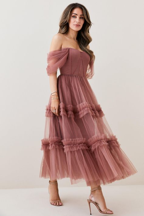 Tulle prom dress