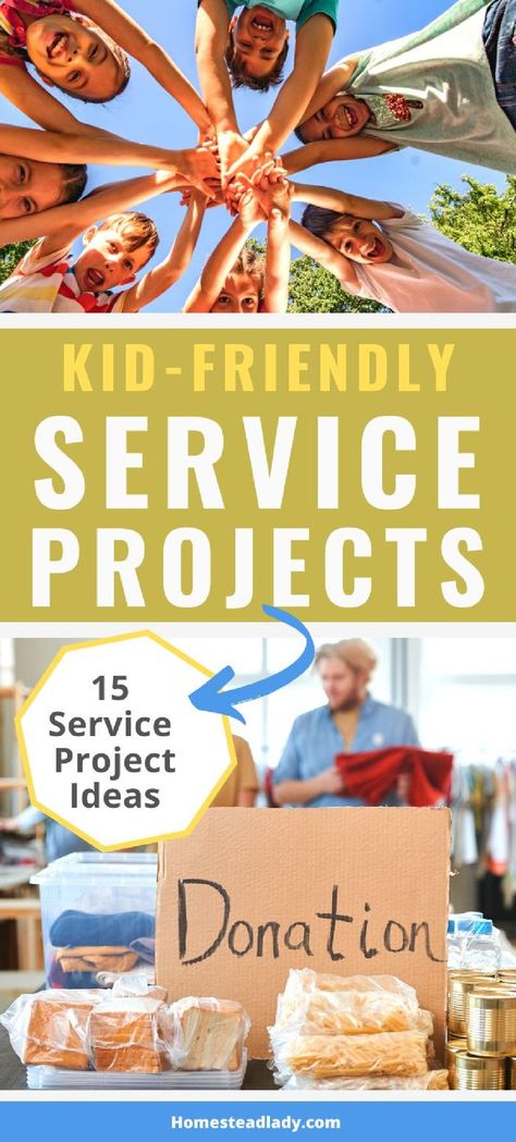 kids and adults performing service projects, picking up trash Family Service Projects, Kids Service Projects, Family Service Ideas, Kids Community Service Projects, Kids Community Service, Service Projects For Kids, Kid Volunteer Ideas, Youth Services, School Service Projects
