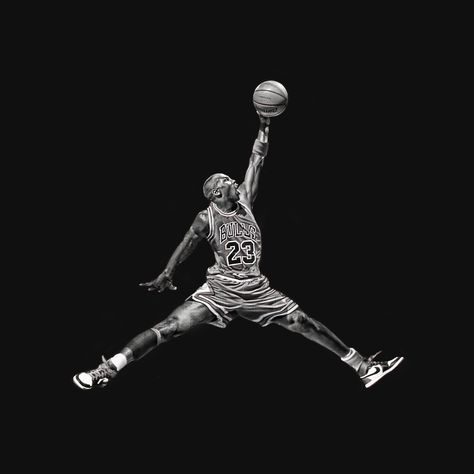 Michael Jordan's iconic "Jumpman" logo in real life. Jordans, Mike Jordan, Michael Jordan Pictures, Michael Jordan Basketball, Jordan Poster, Michael Jordan Poster, Michael Jordan Art, Michael Jordan, Nba Art