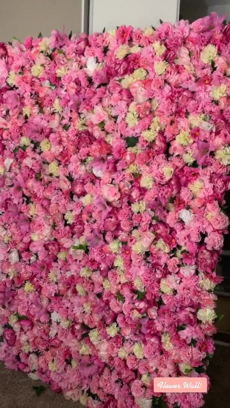 Diy, Floral, Pink Backdrop, Flower Backdrop, Pink Backdrop Ideas, Floral Backdrop, Flower Decorations, Flower Wall Backdrop, Flower Backdrop Diy