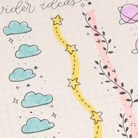 Stationery Pal📝 on Instagram: "Try this cute bullet journal divider ideas😻😻 . 🔍Stabilo Boss Pastel Highlighter .⁠ .⁠ .⁠ 🎈Get great deals for washi tapes, pens, brush pens, and much other stationery at our shop. Click the link in bio @stationerypal or visit stationerypal.com⁠ .⁠ .⁠ .⁠ #studygram #planneraddict #stationerylover #plannerlove #studyaccount #plannerjunkie #bujoinspiration #plannersupplies #stationery #stationeryaddict #stationerylove #stationeryshop #notebook #handlettering #pap Border Ideas With Highlighter, Border With Highlighter, Highlighter Design Ideas, Journal Ideas With Highlighters, School Front Page Ideas, Decoration For Journal, Book Divider Ideas, Doodles For Project, Borders With Brush Pens