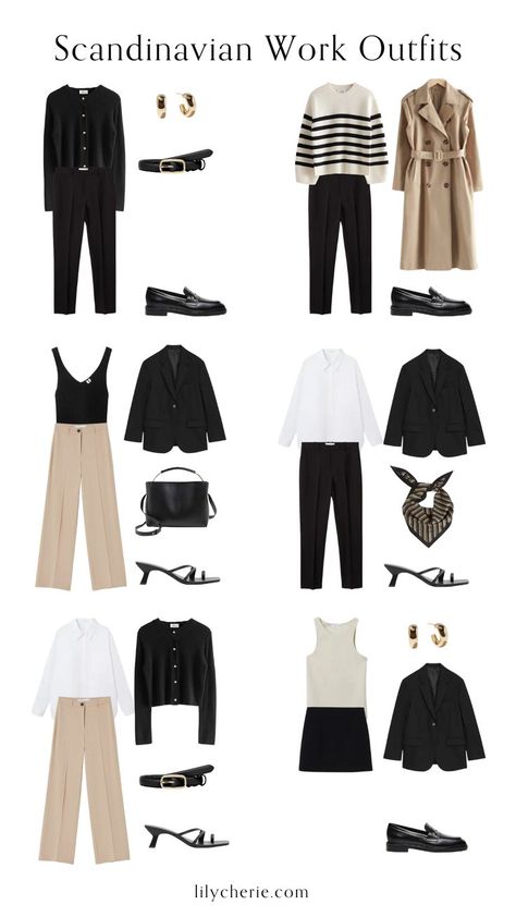 Need work out inspiration? Here is my Scandinavian capsule wardrobe featuring 12 different minimalist work capsule outfits. #modernchicfashion #scandinavianstyle #minimaliststyle #arket #neutralstyle #neutralcapsulewardrobe #capsuleoutfits Casual, Fashion, Outfits, Style, Outfit, Mode Wanita, Trendy, Ootd, Giyim
