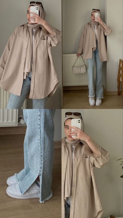 Casual, Hijab Outfit, Hijabs, Outfits, Ootd, Stylish Outfits, Aesthetic Hijabi Outfits, Outfit Ideas Hijab, Outfit Hijab Ideas