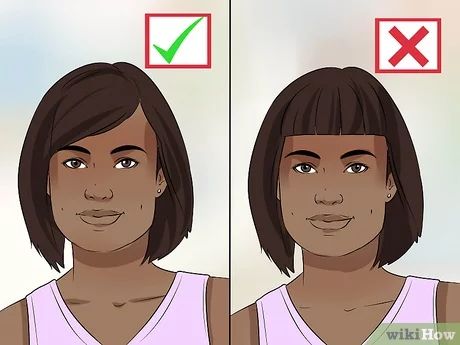 How to Decide if You Should Get Bangs or Not: 14 Steps Straight Fringes, How To Cut Bangs, Growing Out Bangs, Straight Across Bangs, How To Style Bangs, Side Part Bangs, Straight Bangs, Cut Side Bangs, Layered Haircuts With Bangs