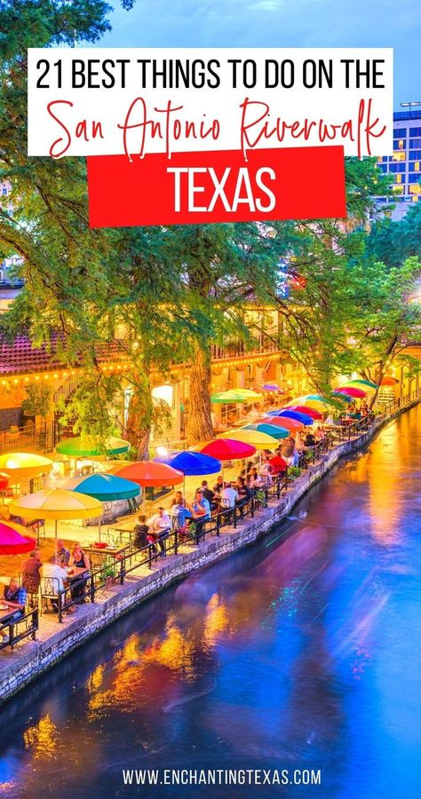 21 Best Things to do on the San Antonio Riverwalk, Texas Trips, Texas, Texas Vacations, Vacation Spots, Texas Destinations, San Antonio Things To Do, San Antonio Vacation, Texas Attractions, Vacation Trips