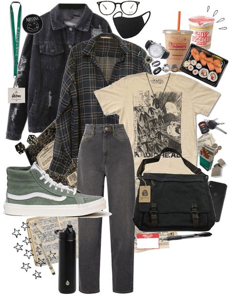 #grunge #alt #alternative #outfits #inspo #outfitideas #punk #indie #mensclothing Swag Outfits, Punk, Grunge, Grunge Outfits, 90s Grunge, Punk Grunge Outfits, Grunge Outfits 90s Aesthetic, Grunge Punk Outfits, Grunge Outfits 90s Men