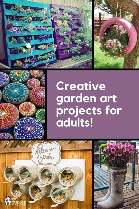 Ideas, Yard Art, Gardening, Decoration, Garden Art Crafts, Garden Crafts, Garden Art Projects, Diy Garden Projects, Garden Art Diy