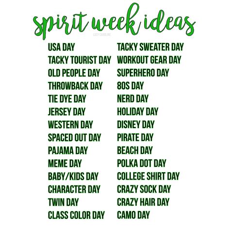 spirit week ideas!!! Pre K, Cheerleading, Leadership, School Spirit Days, Spirit Week Themes, School Spirit Ideas Pep Rally, School Spirit, Spirit Day Ideas, Fun At Work