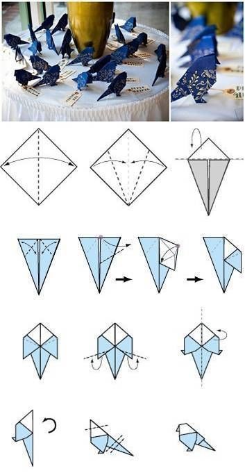Origami, Kunst, Papier, Owl, Origami And Kirigami, Origami Bird, Origami Design, Hobby, Knutselen