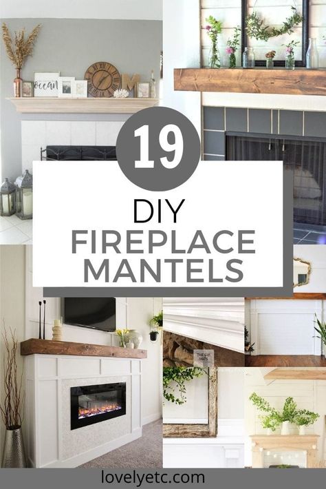Interior, Diy Fireplace Mantel, Diy Fireplace Mantle, Fireplace Mantel Kits, Fireplace Mantel Makeover, Fireplace Mantel Diy, Fireplace Mantels Diy, Fireplace Mantel Surrounds, Fireplace Surround Diy