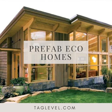 Our prefab houses are packed with eco-friendly innovations, delivering significant savings on your energy bills while also preserving natural resources. #prefabhomesunder50k #prefabhomesunder100k #prefabhomesunder20k #prefabhomesforsale #inexpensivekithomes #modernprefabhomesunder150k #bestprefabhomes #prefabecohomes #buildahouseforunder50k #containerhomesunder50k #kithomesunder$30000 #kithomeunder50k Diy, Prefab Homes For Sale, Eco Friendly House Plans, Cheap Prefab Homes, Affordable Prefab Homes, Small Eco House Design, Sustainable House Design Eco Friendly, Affordable Housing, Prefab Homes Cost