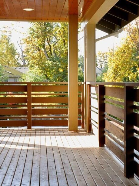 Exterior, Decks, Porch Railing Designs, Deck Railing Design, Outdoor Deck, Deck Railings, Patio Deck, Wood Deck Railing, Patio Railing