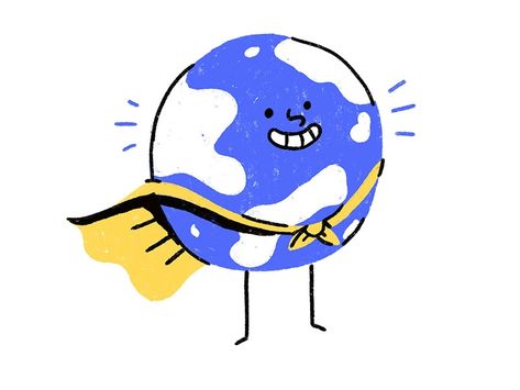 Happy Earth by Hayden Aube on Dribbble Motion Design, Manga, Art, Happy Earth, Earth Illustration, Cute Illustration, Earth Drawings, Earth Design, Graphic
