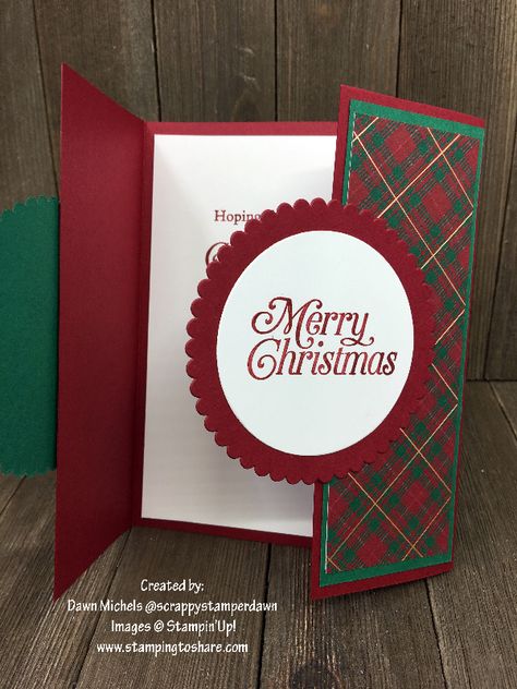 Christmas Cards, Diy, Stampin' Up! Cards, Stamped Christmas Cards, Christmas Cards To Make, Christmas Cards Handmade, Christmas Card Inspiration, Christmas Card Crafts, Simple Christmas Cards