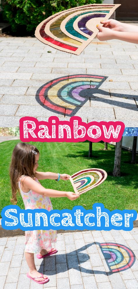 Diy, Pre K, Diy Rainbow, Rainbow Activities, Nursery Art Activities, Crafts For Kids, Preschool Crafts, Rainbow Kids, Craft Activities For Kids